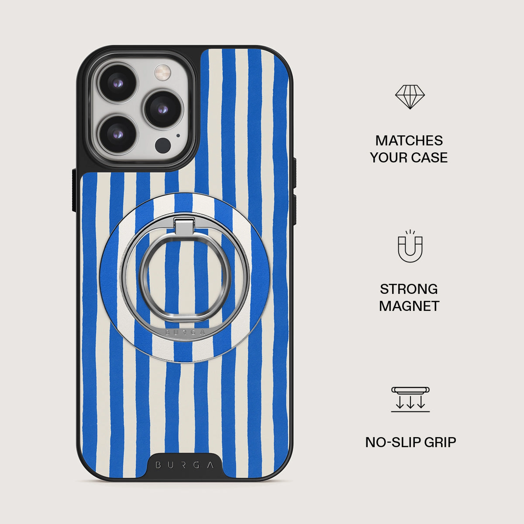 BURGA mágneses telefontartó karika - Kafenio