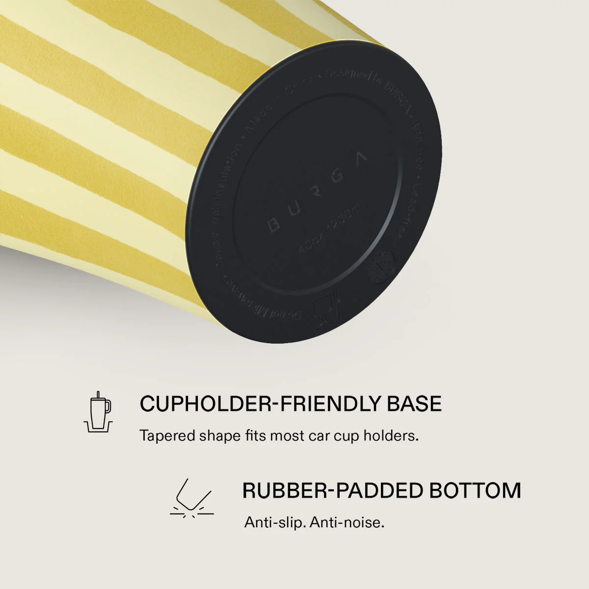 BURGA 1,2l tumbler - frizzante