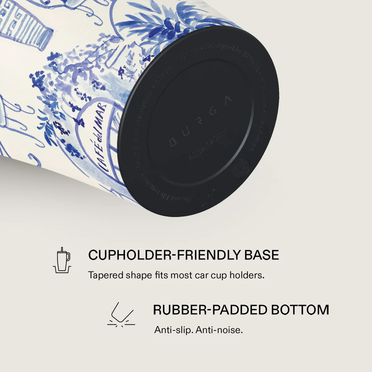 BURGA 1,2l tumbler - sobremesa