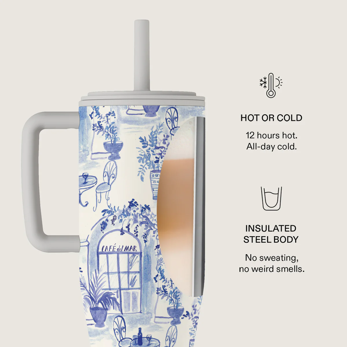 BURGA 1,2l tumbler - sobremesa