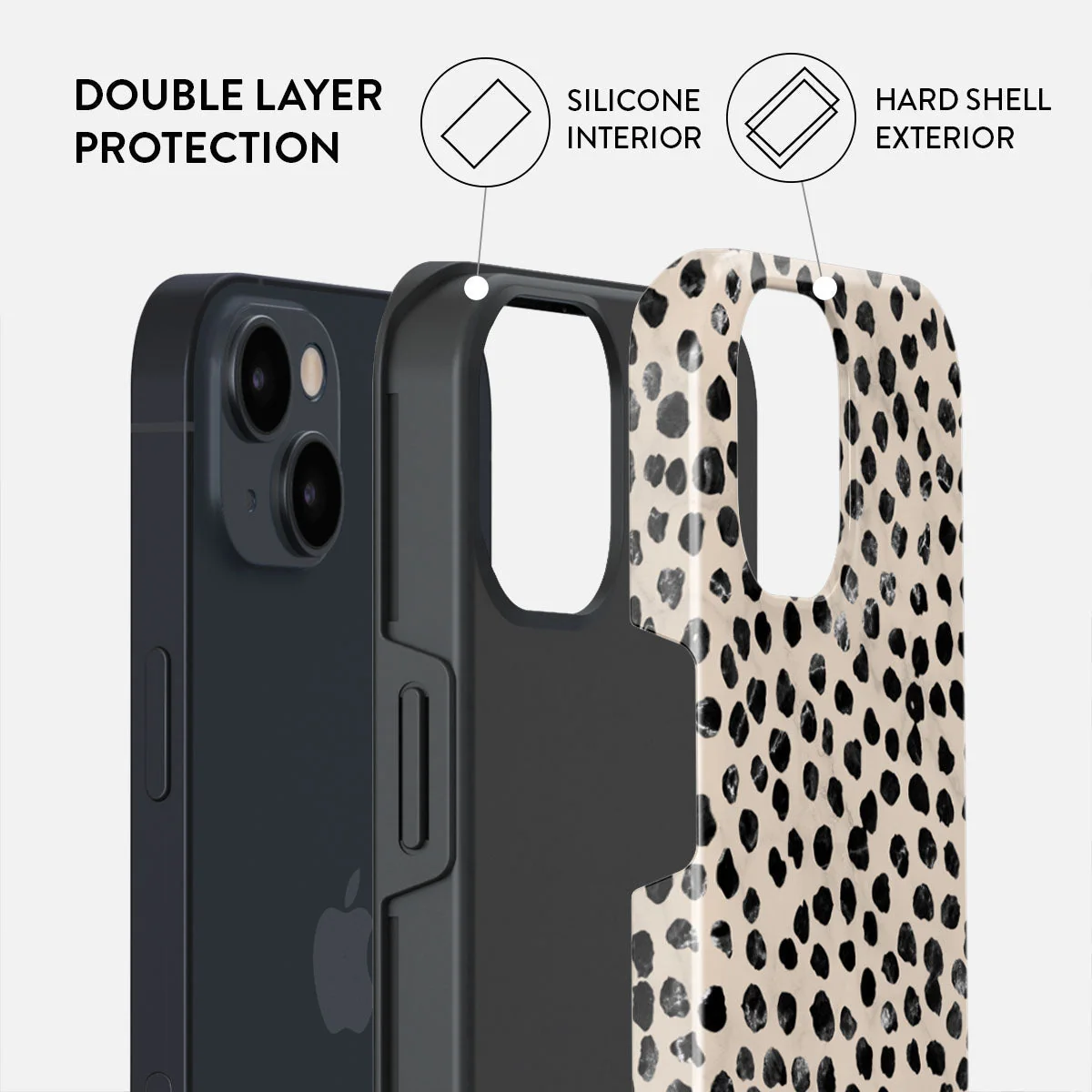 BURGA Tough MagSafe iPhone 14 tok - Almond Latte