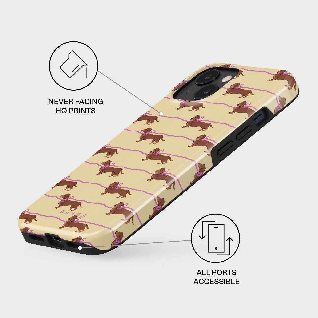 BURGA Tough MagSafe iPhone 14 tok - Always Late