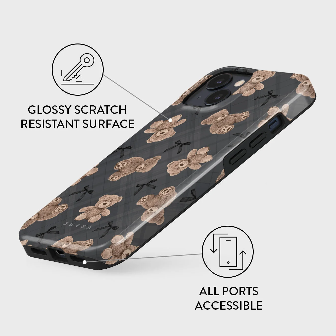 BURGA Tough MagSafe iPhone 14 tok - BFF