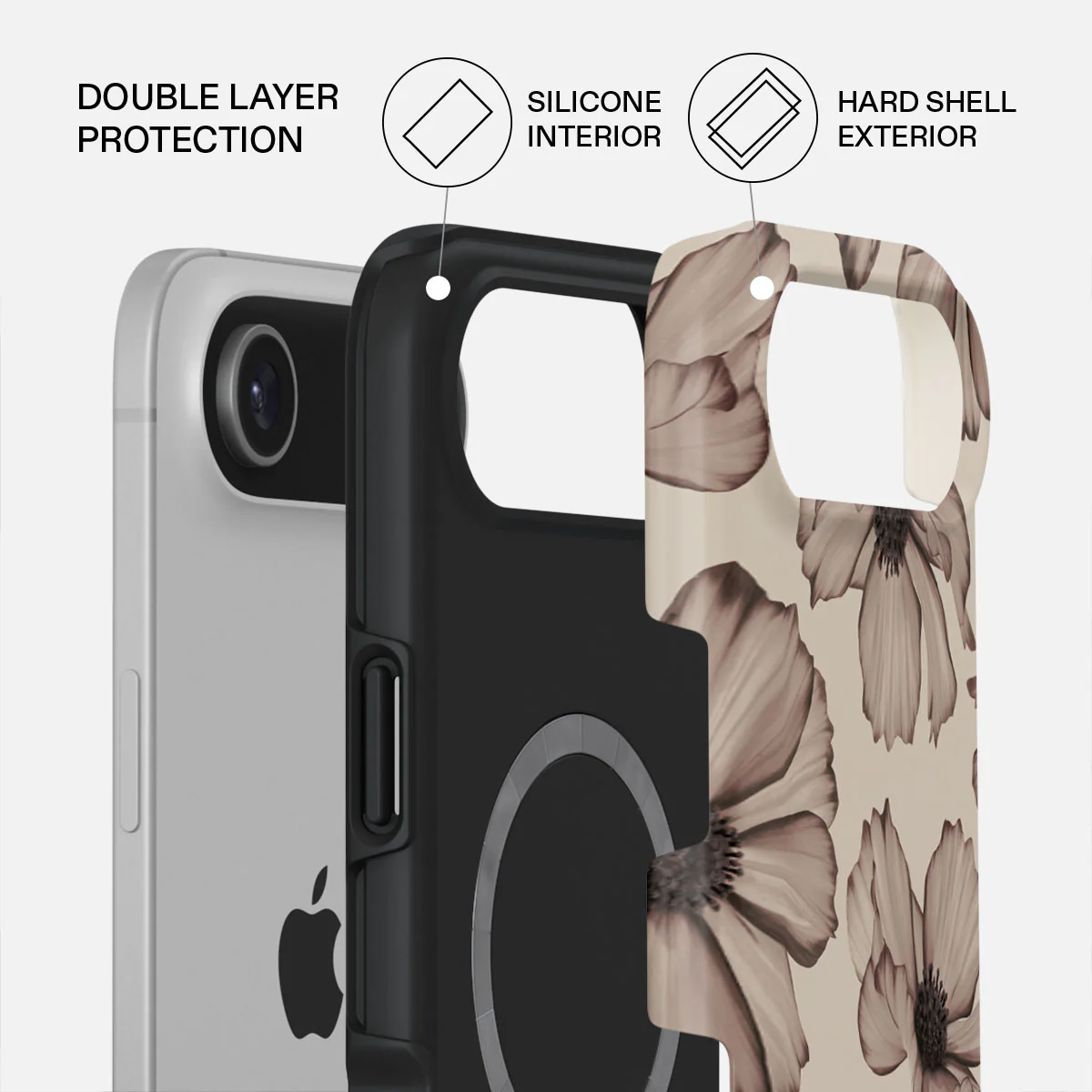 BURGA Tough MagSafe iPhone Air tok - Barely Yours
