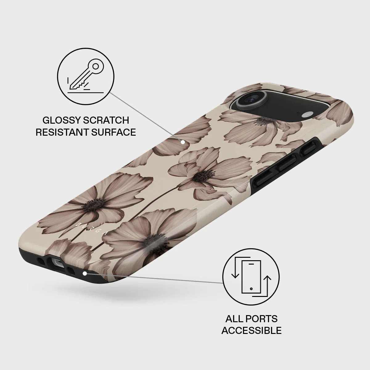 BURGA Tough MagSafe iPhone Air tok - Barely Yours
