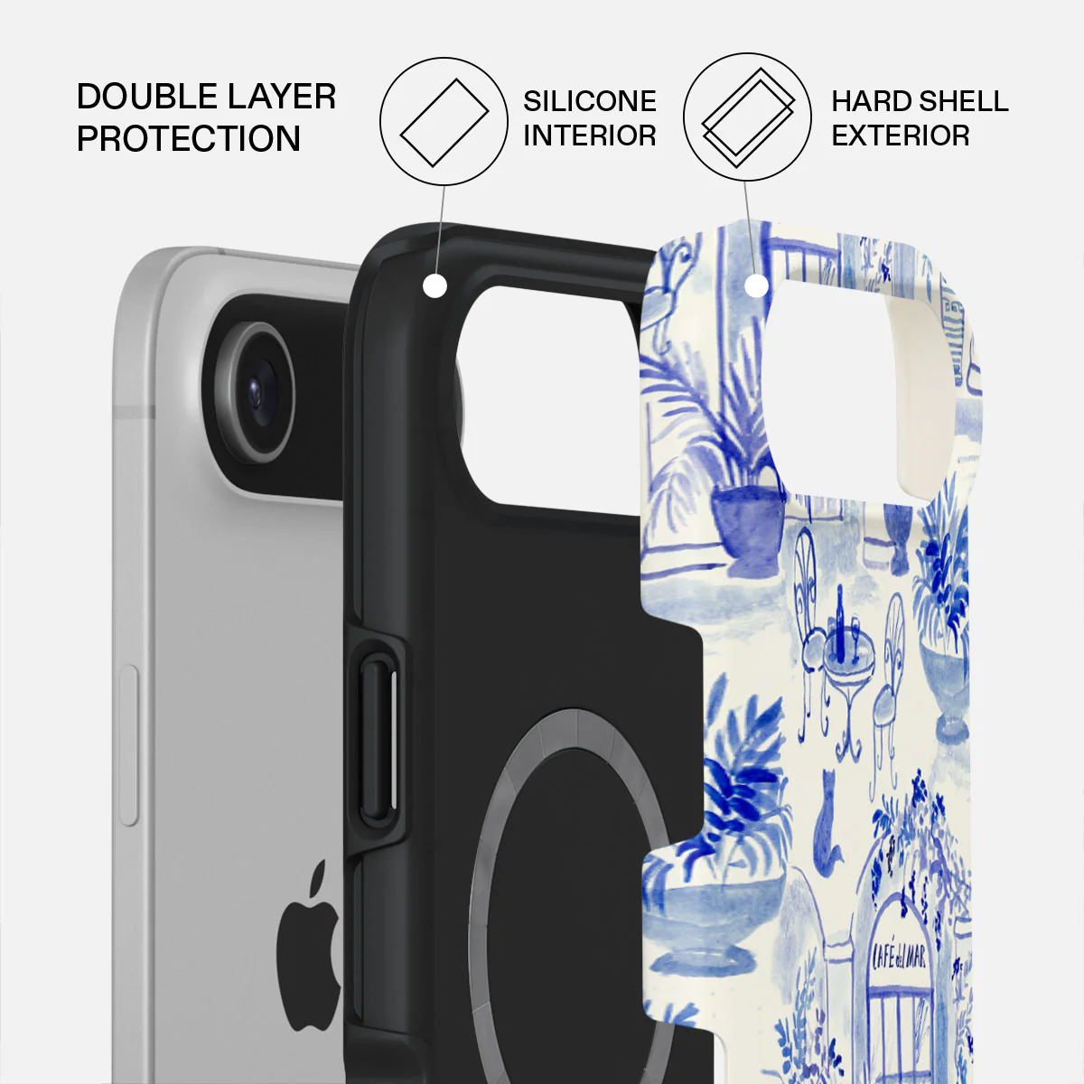 BURGA Tough MagSafe iPhone Air tok - Sobremesa