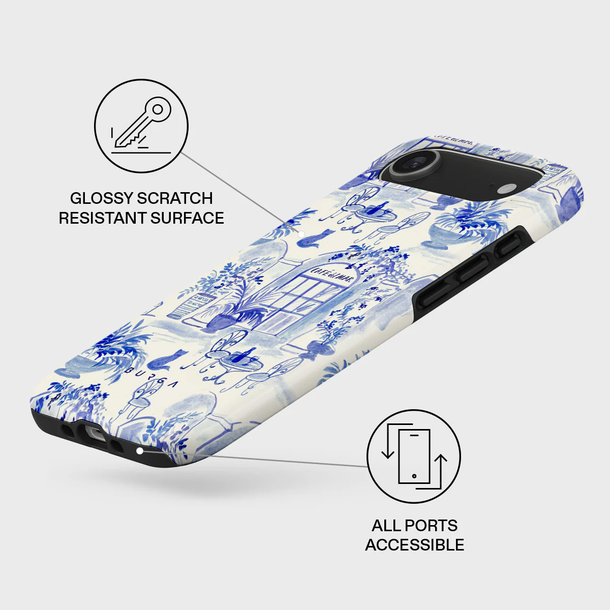 BURGA Tough MagSafe iPhone Air tok - Sobremesa