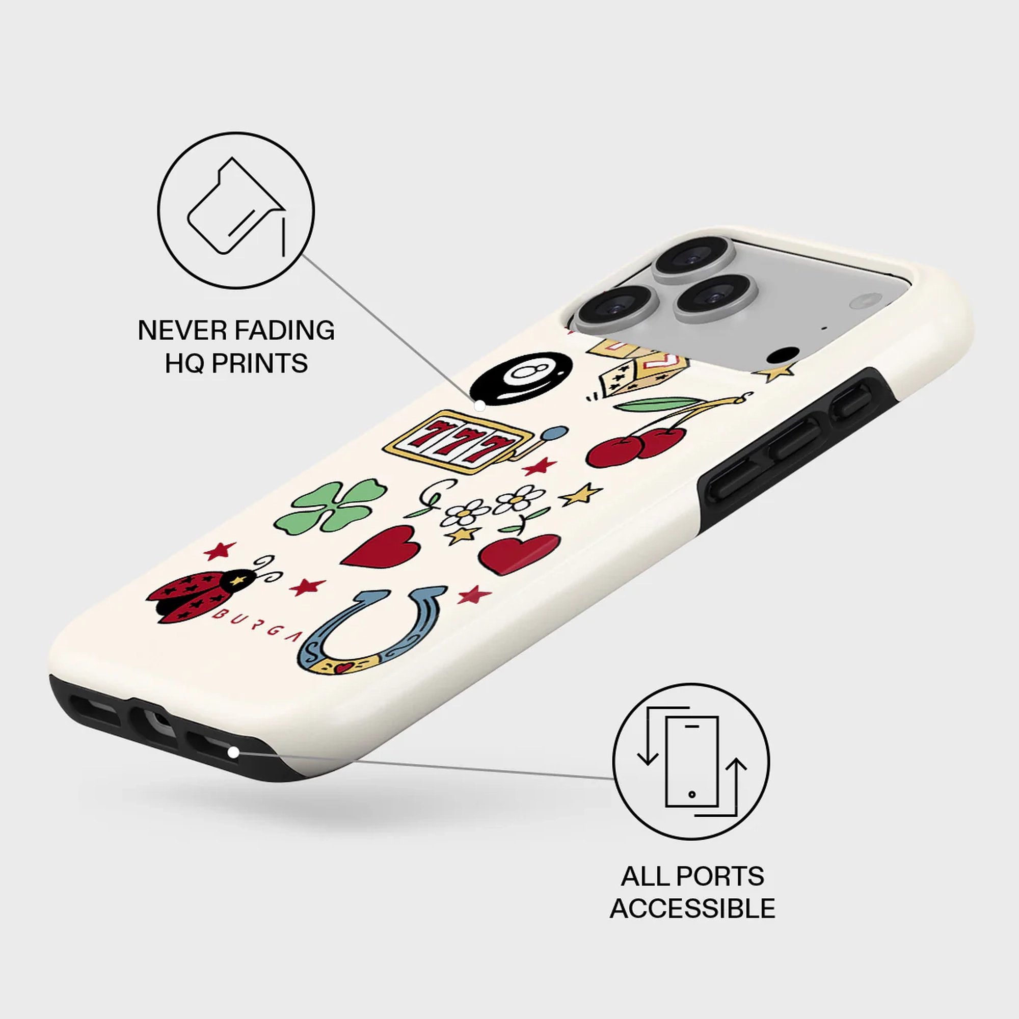 BURGA Tough MagSafe iPhone 17 Pro Max tok - Against the Odds