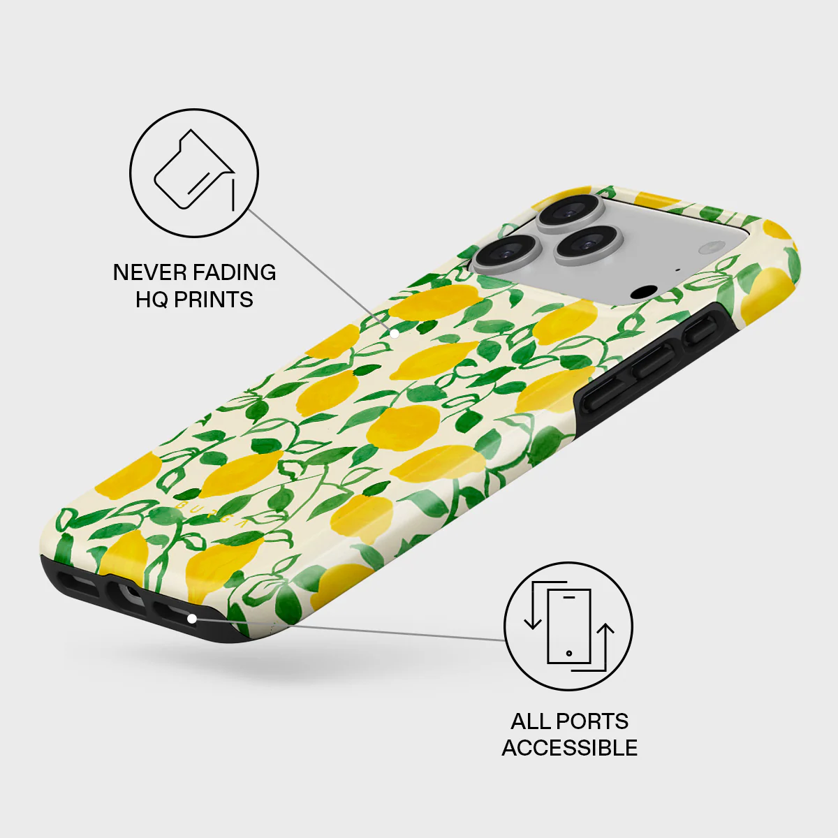 BURGA Tough MagSafe iPhone 17 Pro Max tok - Capri