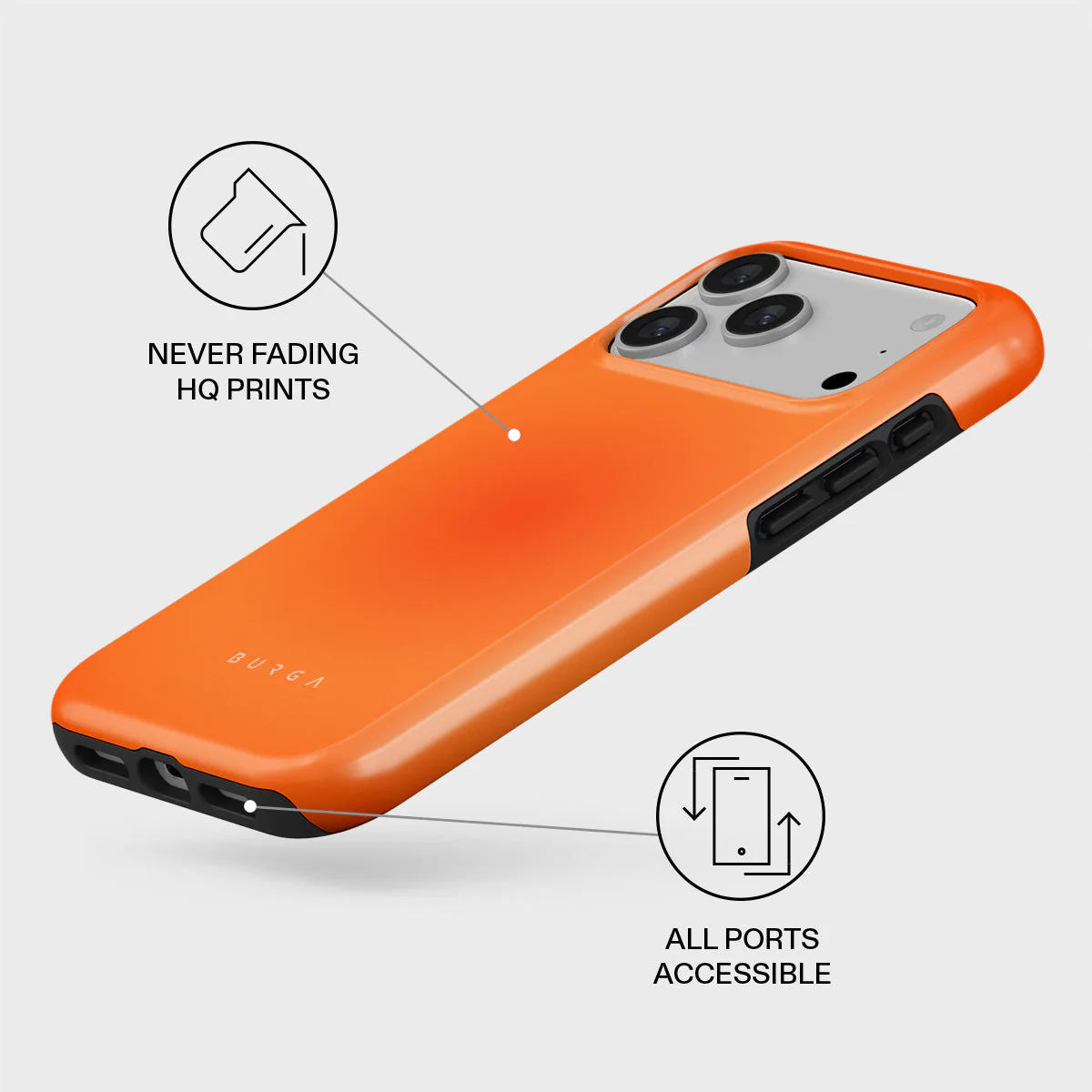 BURGA Tough MagSafe iPhone 17 Pro Max tok - Flare