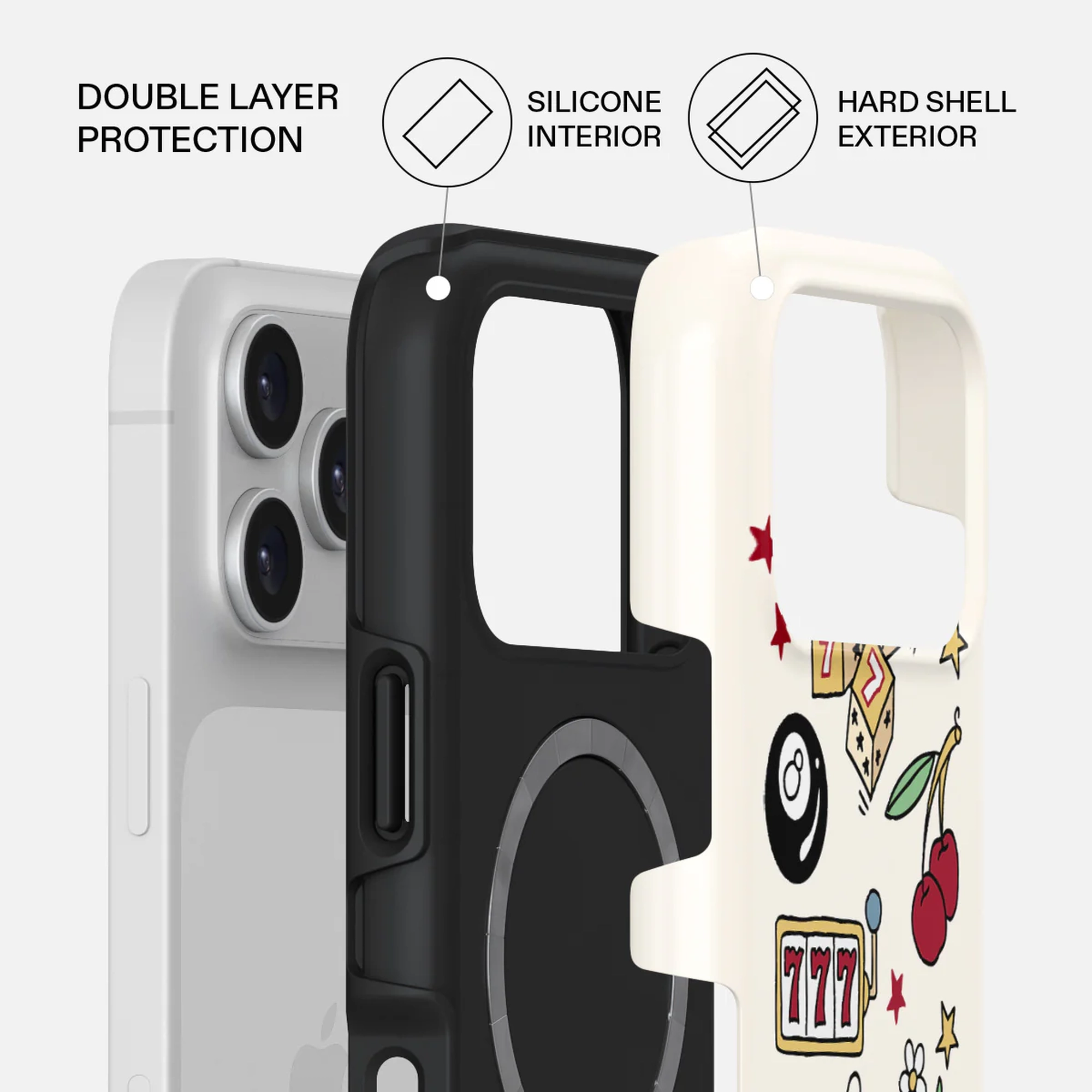 BURGA Tough MagSafe iPhone 17 Pro tok - Against the Odds