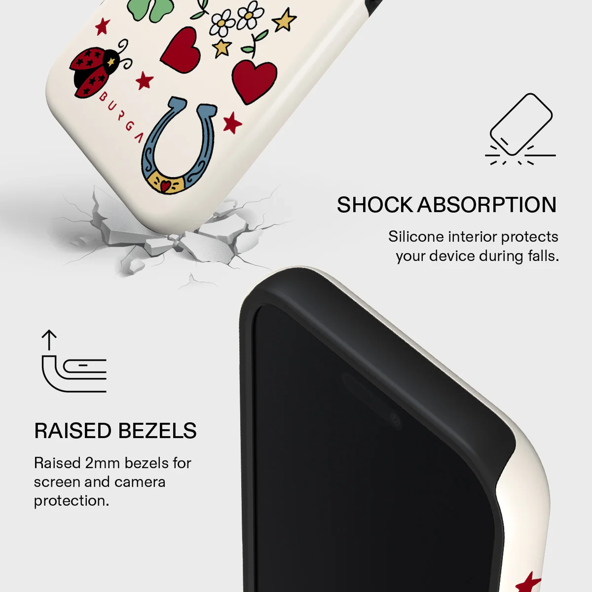 BURGA Tough MagSafe iPhone 17 Pro tok - Against the Odds