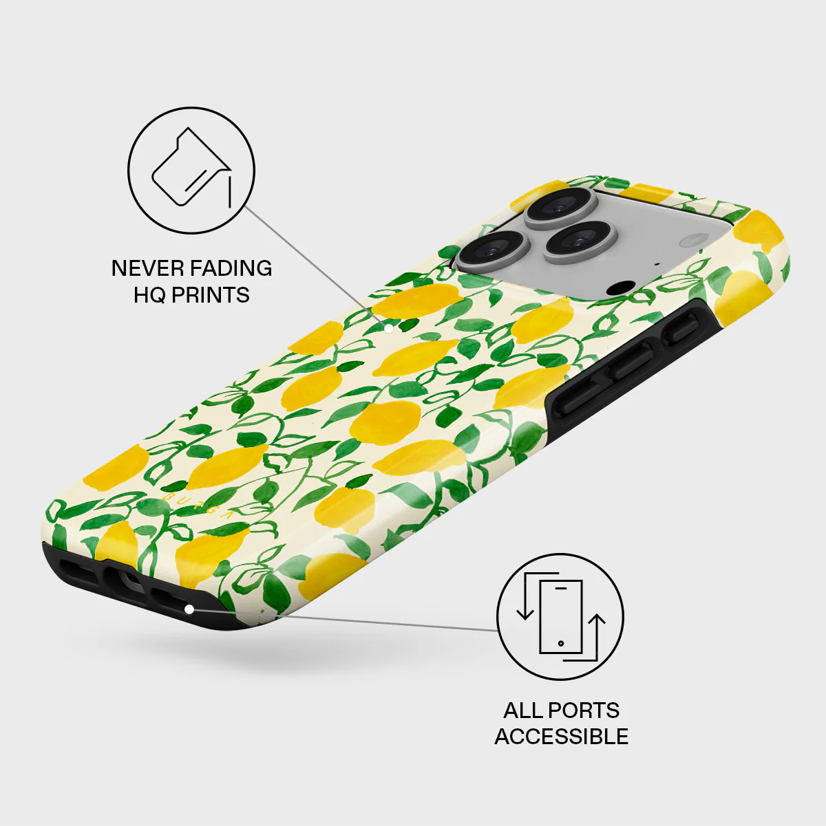 BURGA Tough MagSafe iPhone 17 Pro tok - Capri