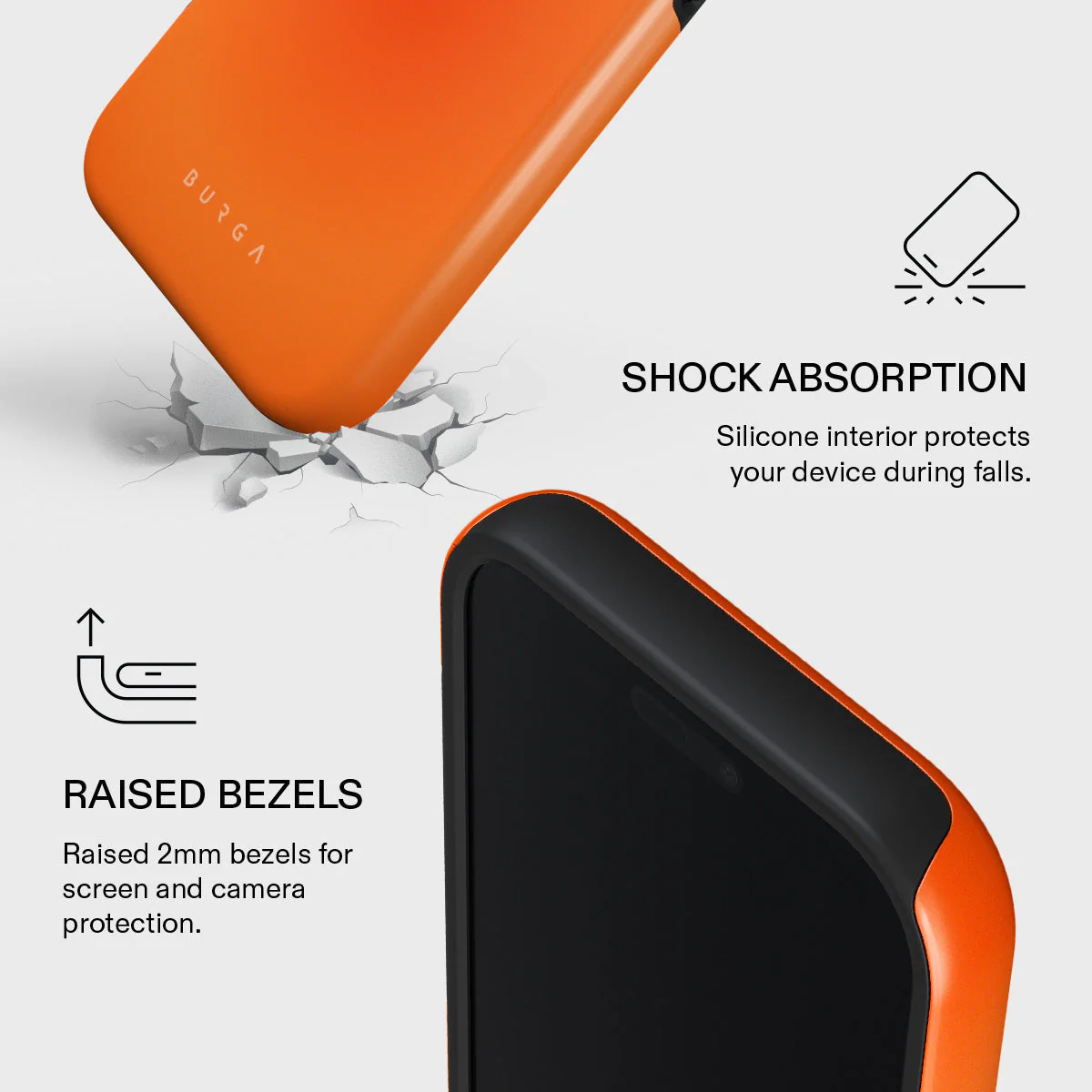 BURGA Tough MagSafe iPhone 17 Pro tok - Flare