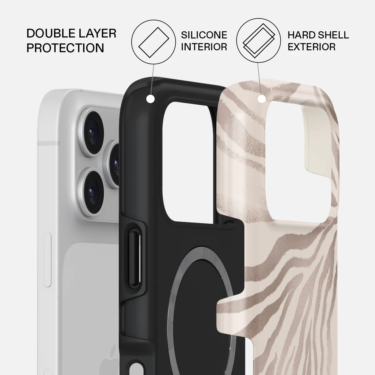 BURGA Tough MagSafe iPhone 17 Pro tok - Lustre