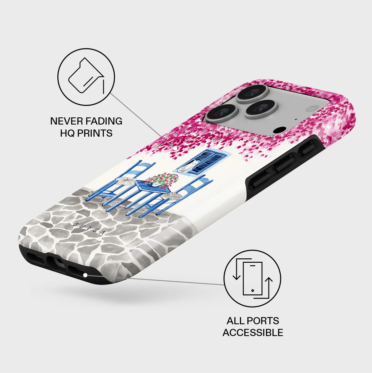 BURGA Tough MagSafe iPhone 17 Pro tok - Milos