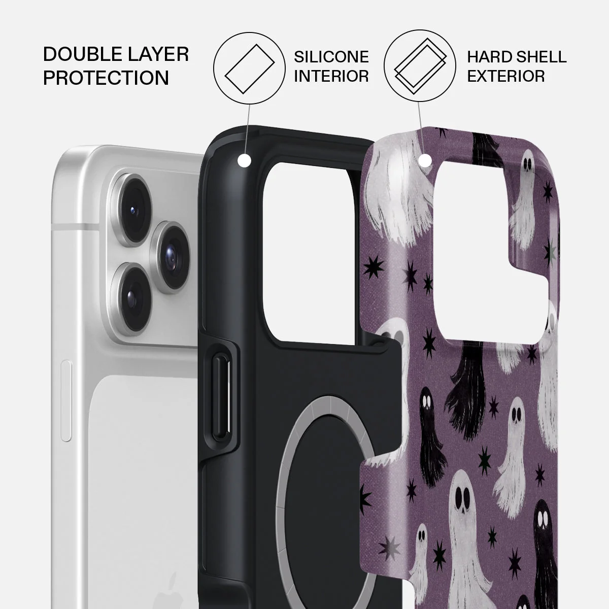 BURGA Tough MagSafe iPhone 17 Pro tok - Spooky