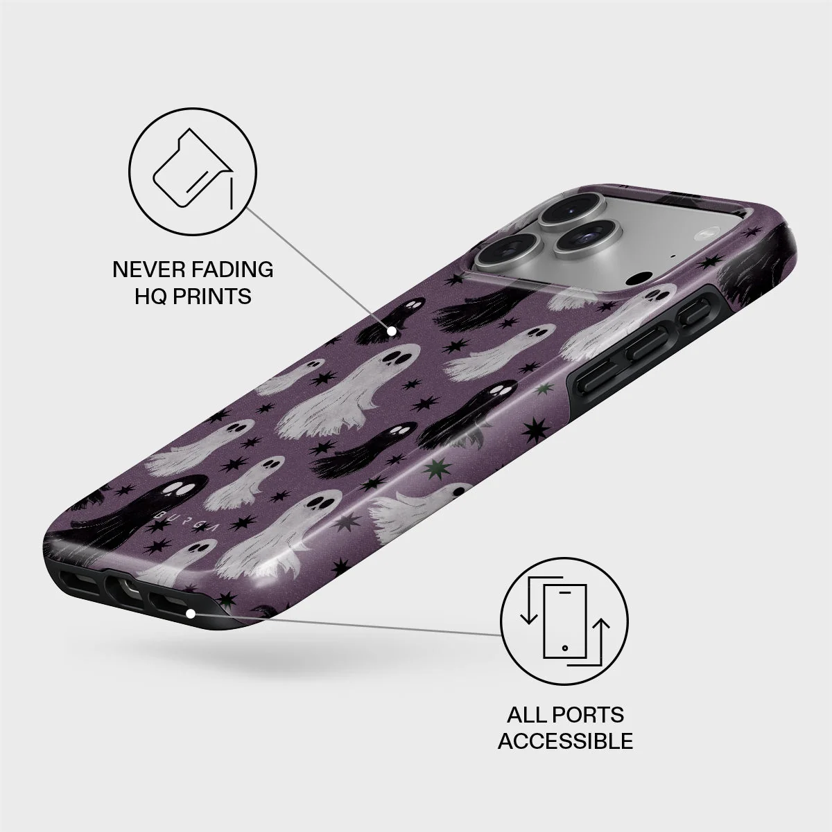 BURGA Tough MagSafe iPhone 17 Pro tok - Spooky