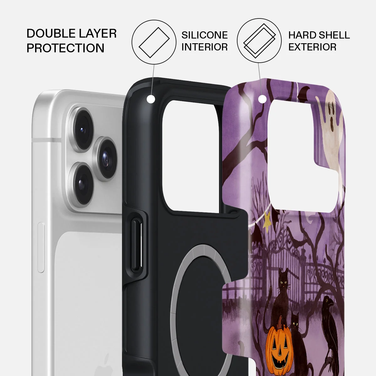 BURGA Tough MagSafe iPhone 17 Pro tok - Trick or Treat