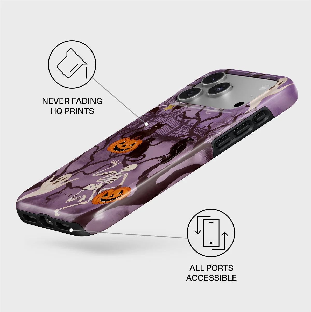 BURGA Tough MagSafe iPhone 17 Pro tok - Trick or Treat