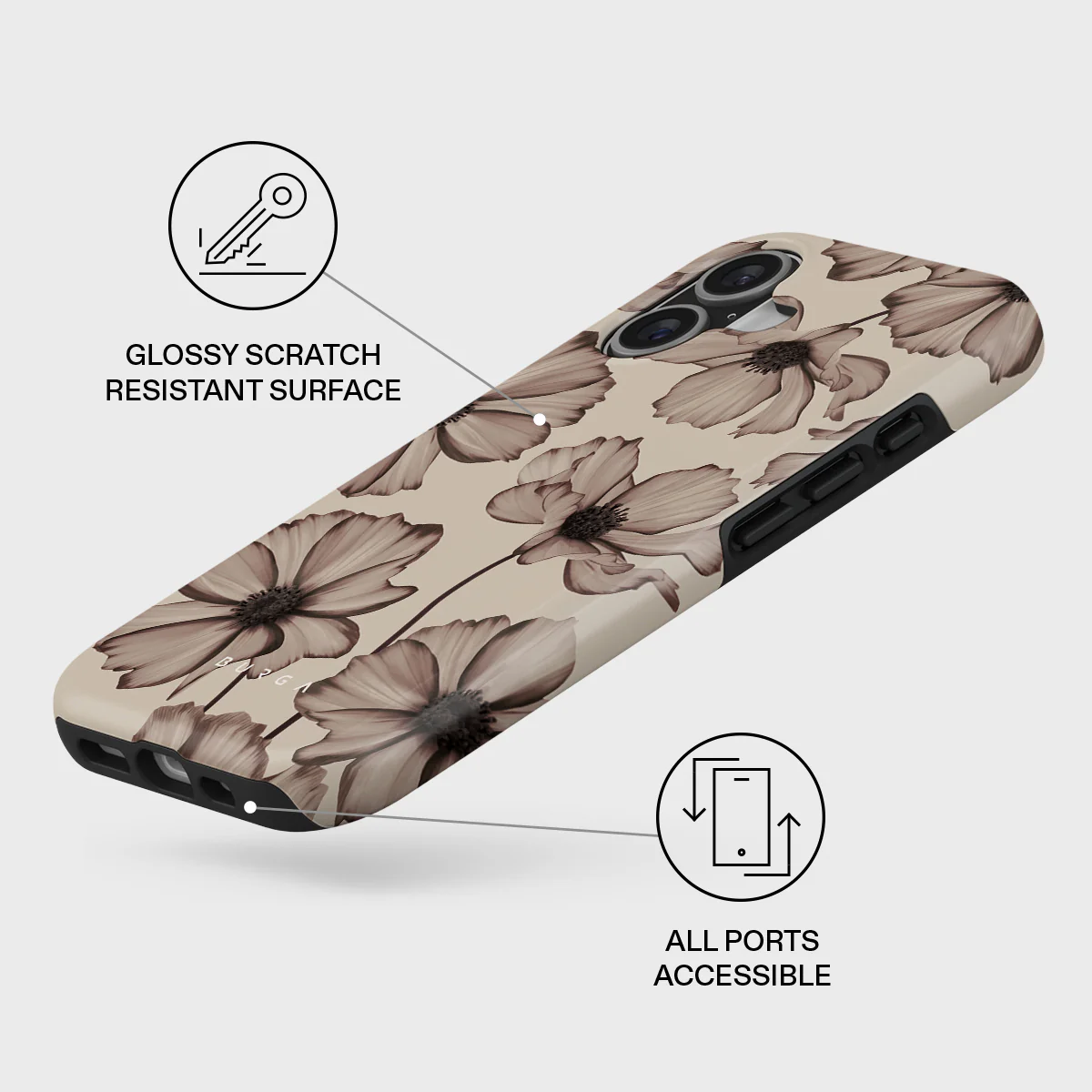 BURGA Tough MagSafe iPhone 17 tok - Barely Yours