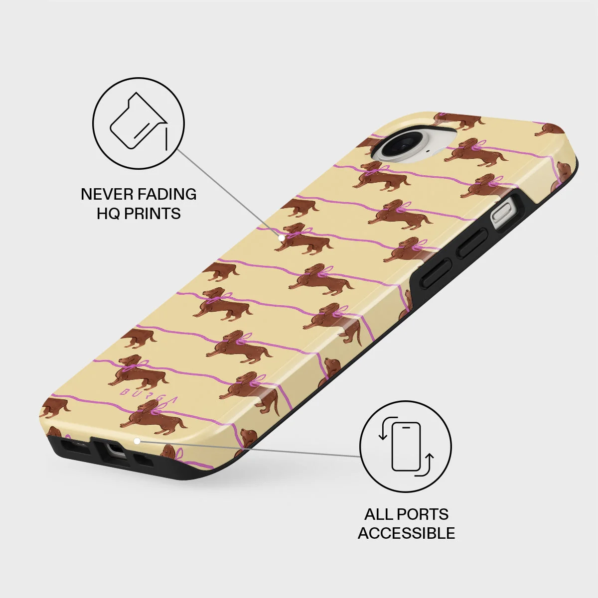 BURGA Tough MagSafe iPhone 17e tok - Always Late