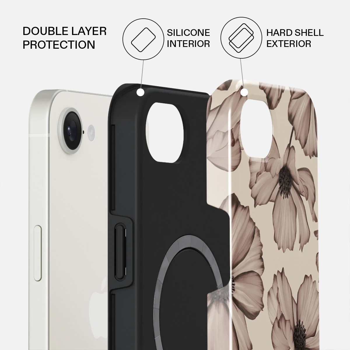 BURGA Tough MagSafe iPhone 17e tok - Barely Yours