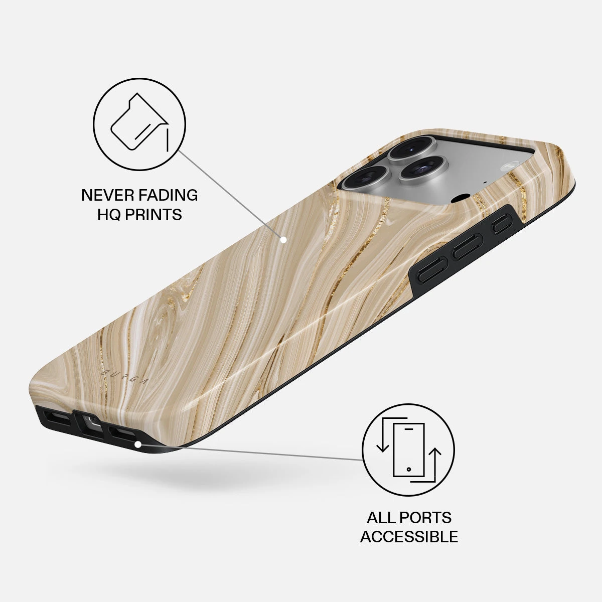 BURGA Tough MagSafe iPhone 18 Pro Max tok - Full Glam
