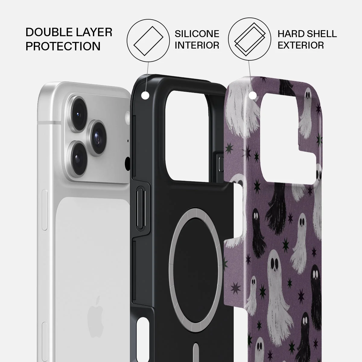 BURGA Tough MagSafe iPhone 18 Pro tok - Spooky