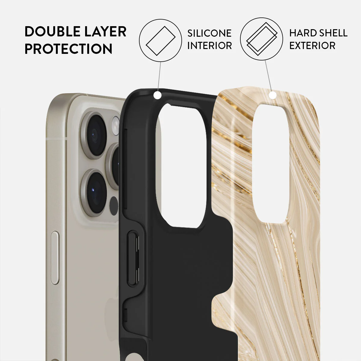 BURGA Tough MagSafe iPhone 16 Pro Max tok - full glam