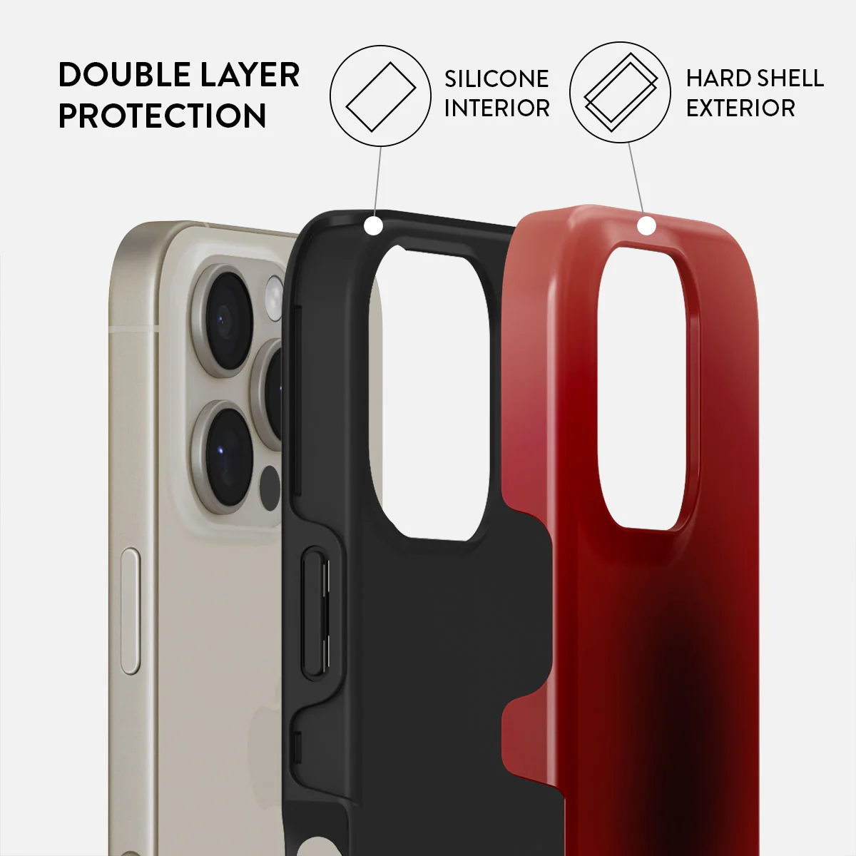 BURGA Tough MagSafe iPhone 16 Pro Max tok - no talking