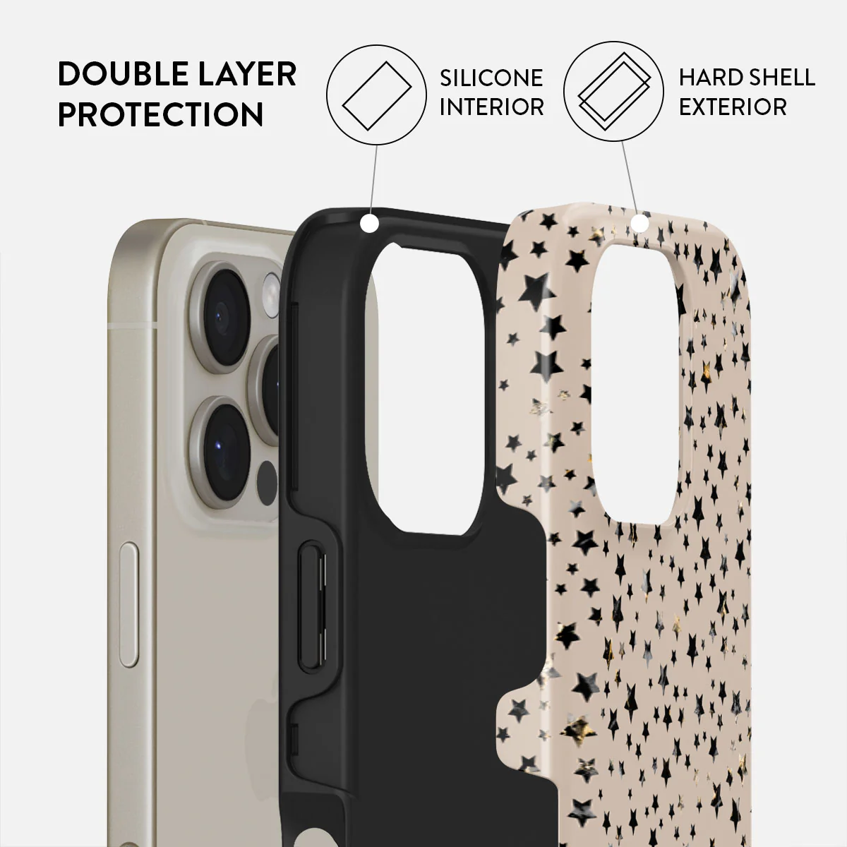 BURGA Tough MagSafe iPhone 16 Pro Max tok - sparkling tiara