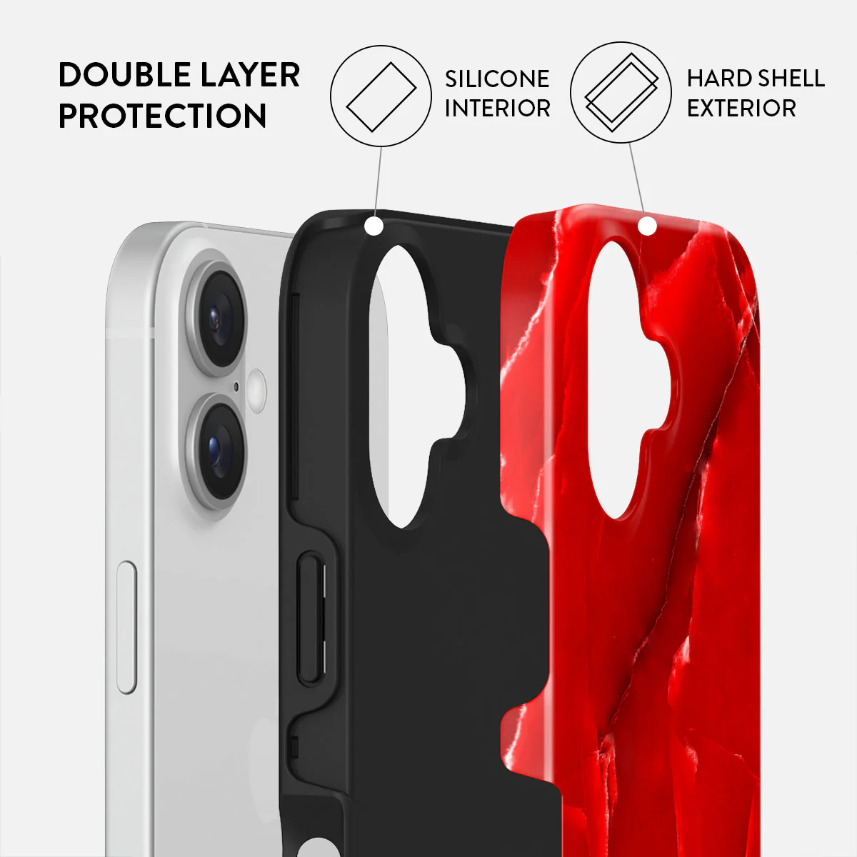 BURGA Tough MagSafe iPhone 16 tok - wild blaze