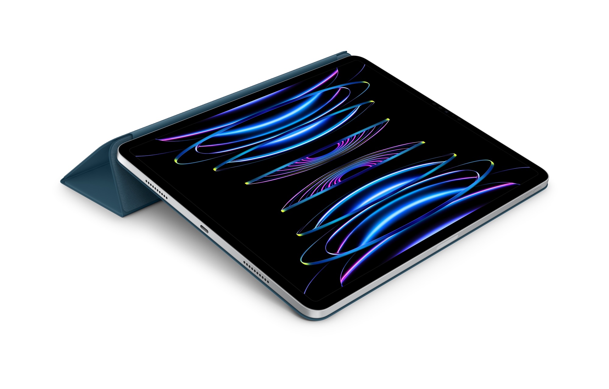 Smart Folio hatodik generációs 12.9" iPad Prohoz – tengerkék
