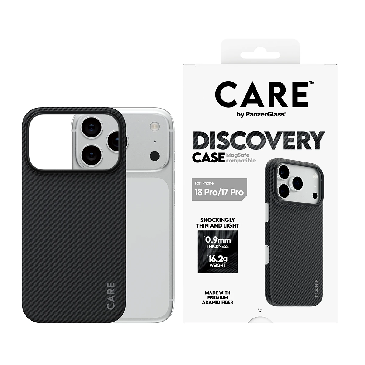 CARE by PanzerGlass Discovery iPhone 18 Pro / 17 Pro MagSafe tok