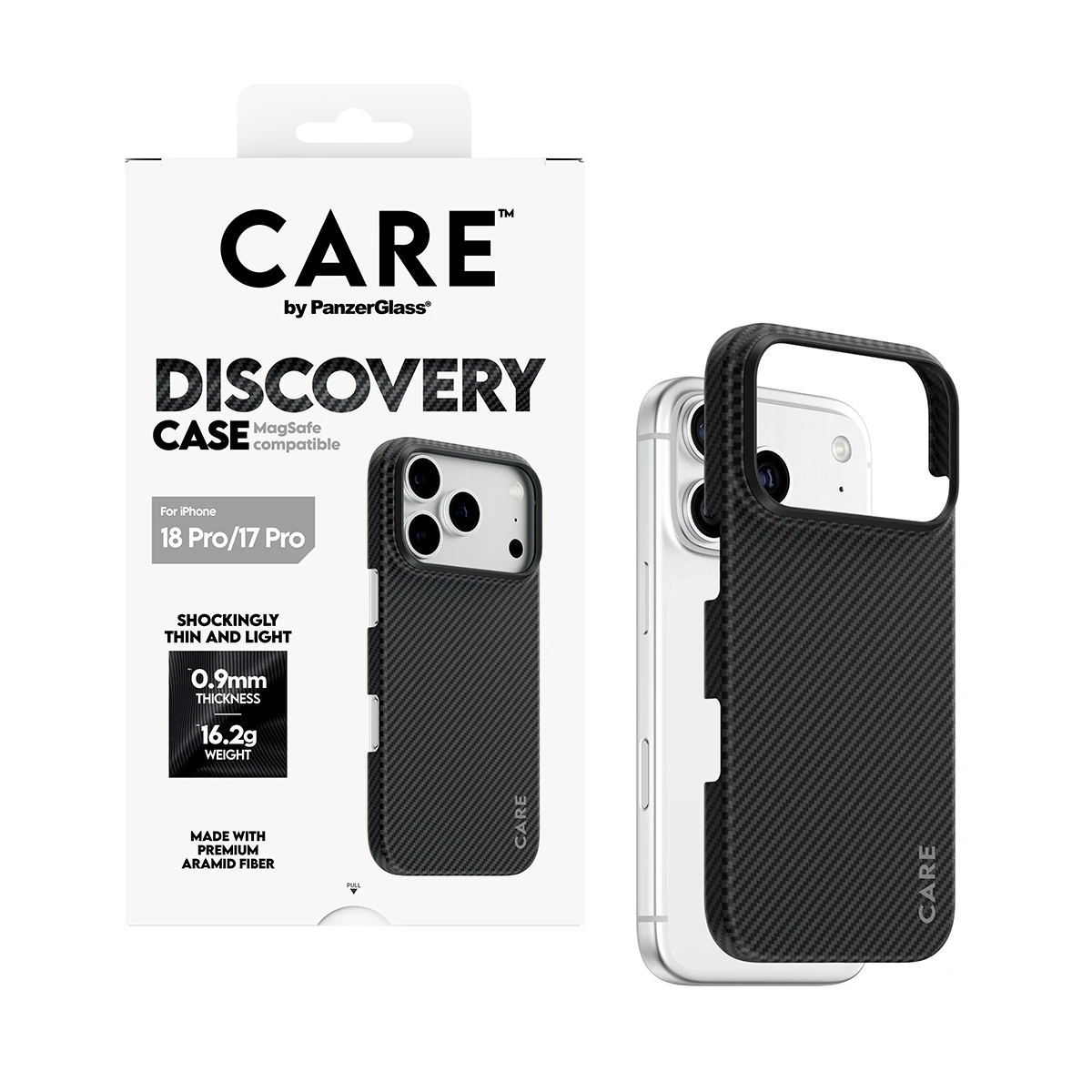 CARE by PanzerGlass Discovery iPhone 18 Pro / 17 Pro MagSafe tok