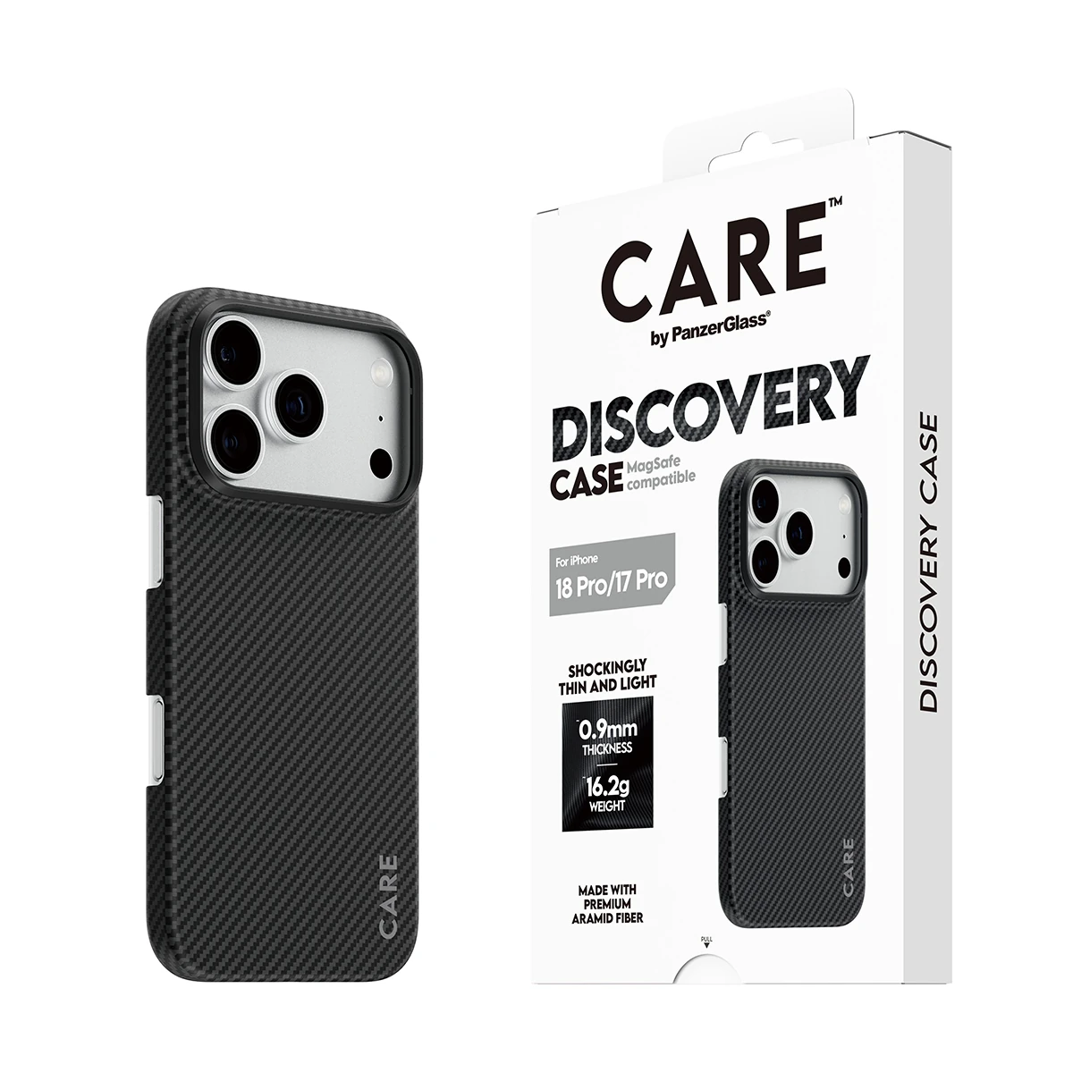 CARE by PanzerGlass Discovery iPhone 18 Pro / 17 Pro MagSafe tok