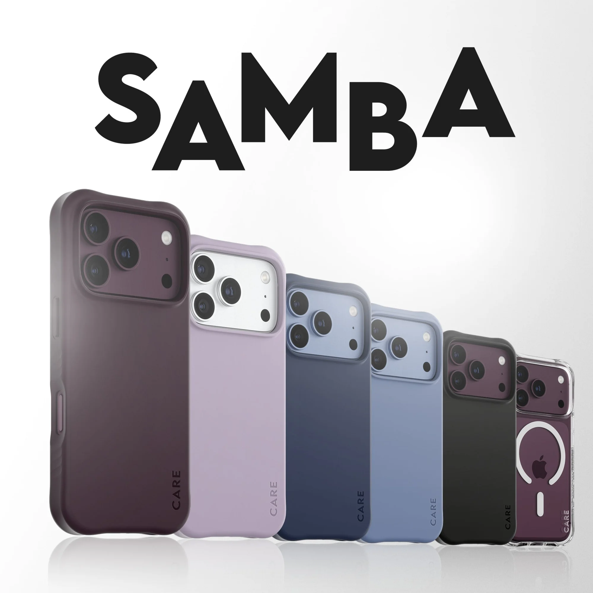 CARE by PanzerGlass Samba iPhone 18 Pro / 17 Pro MagSafe tok - kék