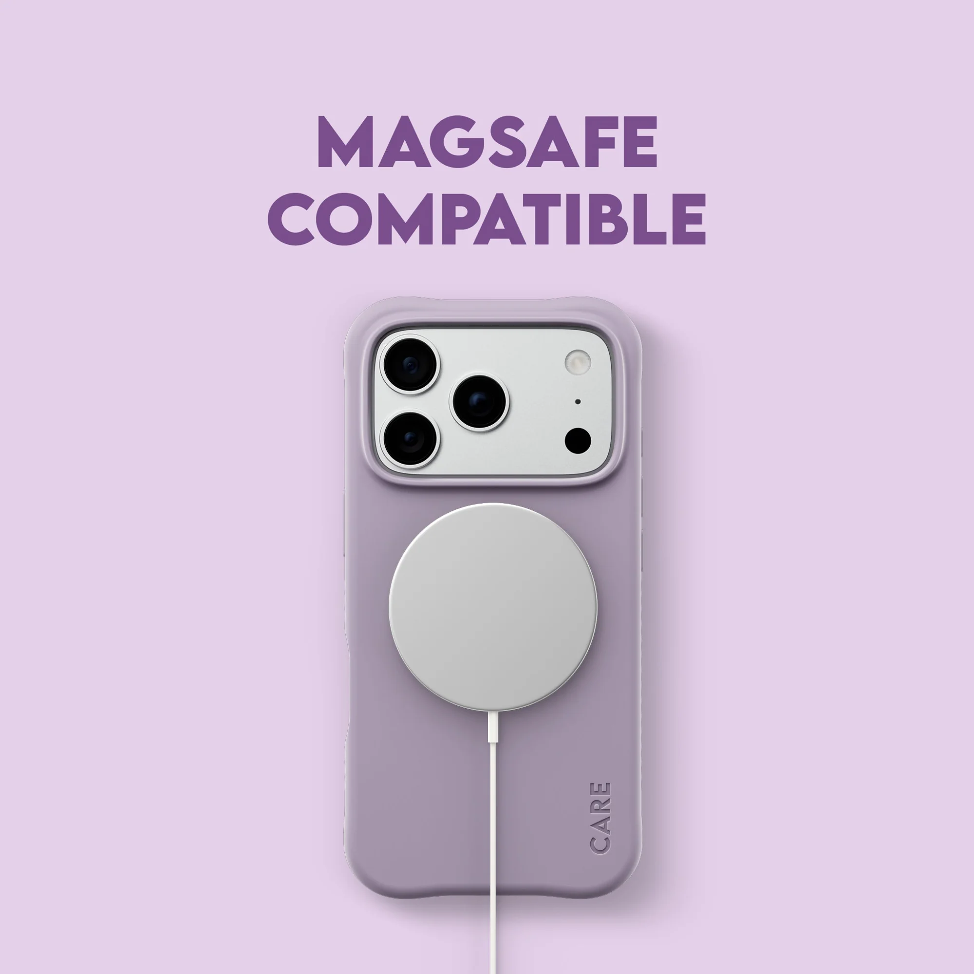 CARE by PanzerGlass Samba iPhone 18 Pro / 17 Pro MagSafe tok - levendula