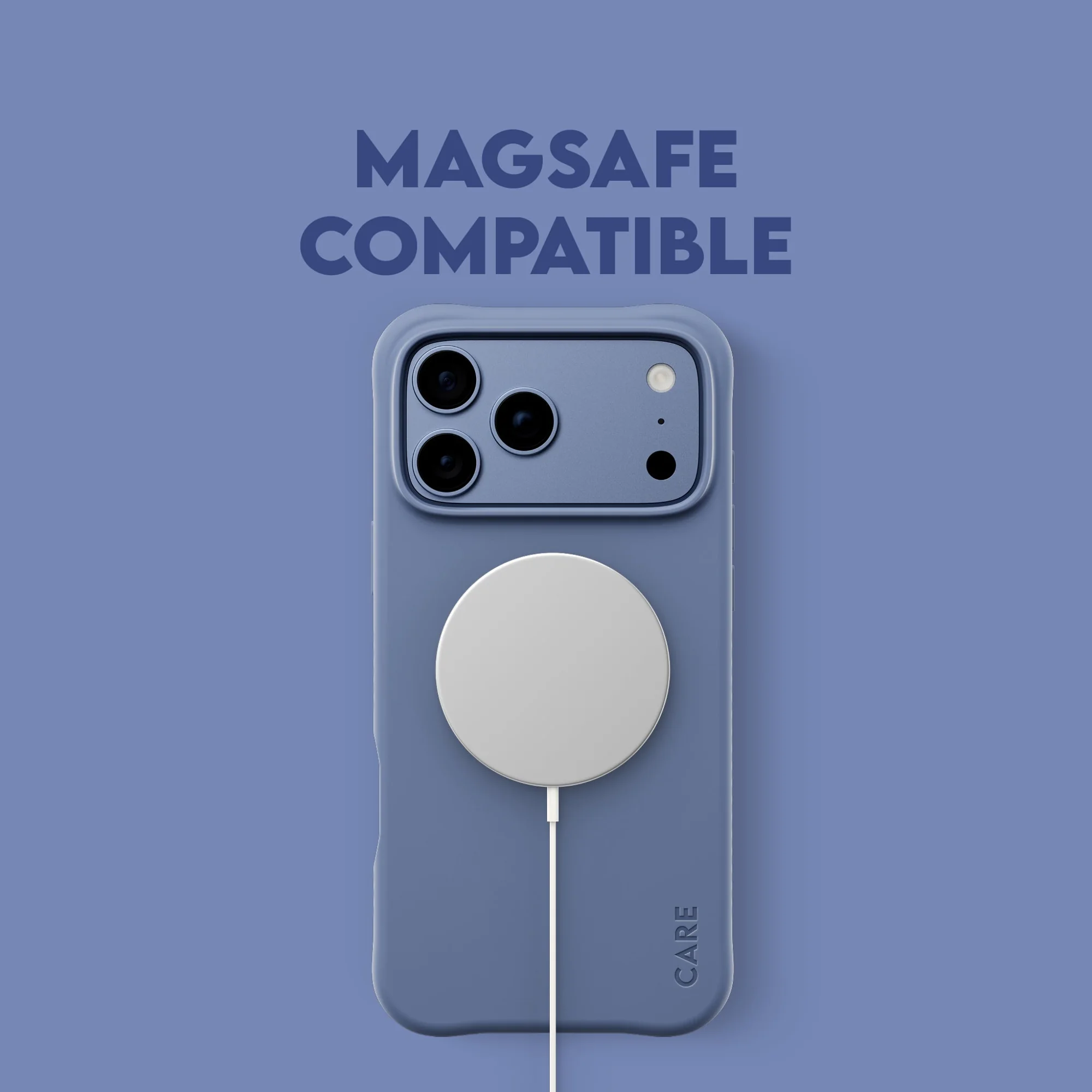 CARE by PanzerGlass Samba iPhone 18 Pro Max / 17 Pro Max MagSafe tok - kék