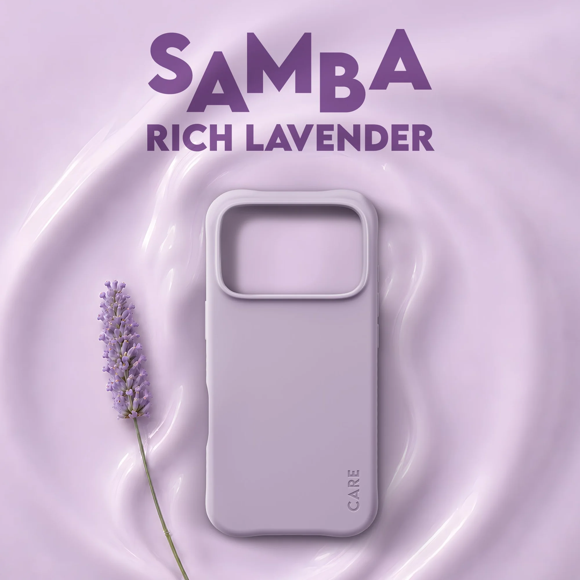 CARE by PanzerGlass Samba iPhone 18 Pro Max / 17 Pro Max MagSafe tok - levendula