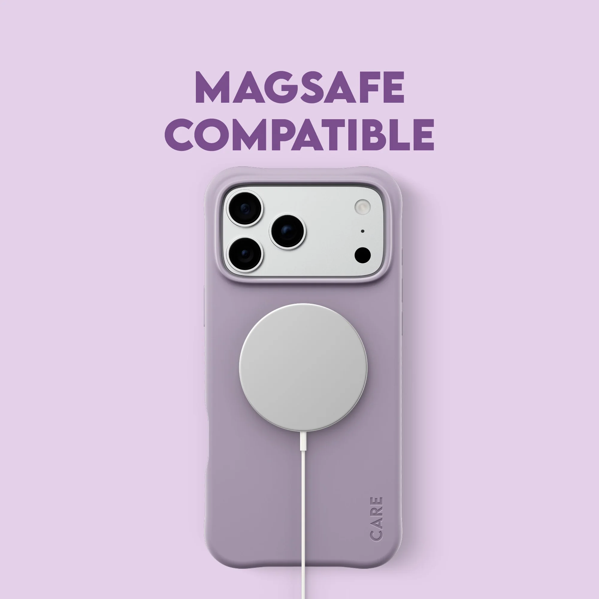 CARE by PanzerGlass Samba iPhone 18 Pro Max / 17 Pro Max MagSafe tok - levendula