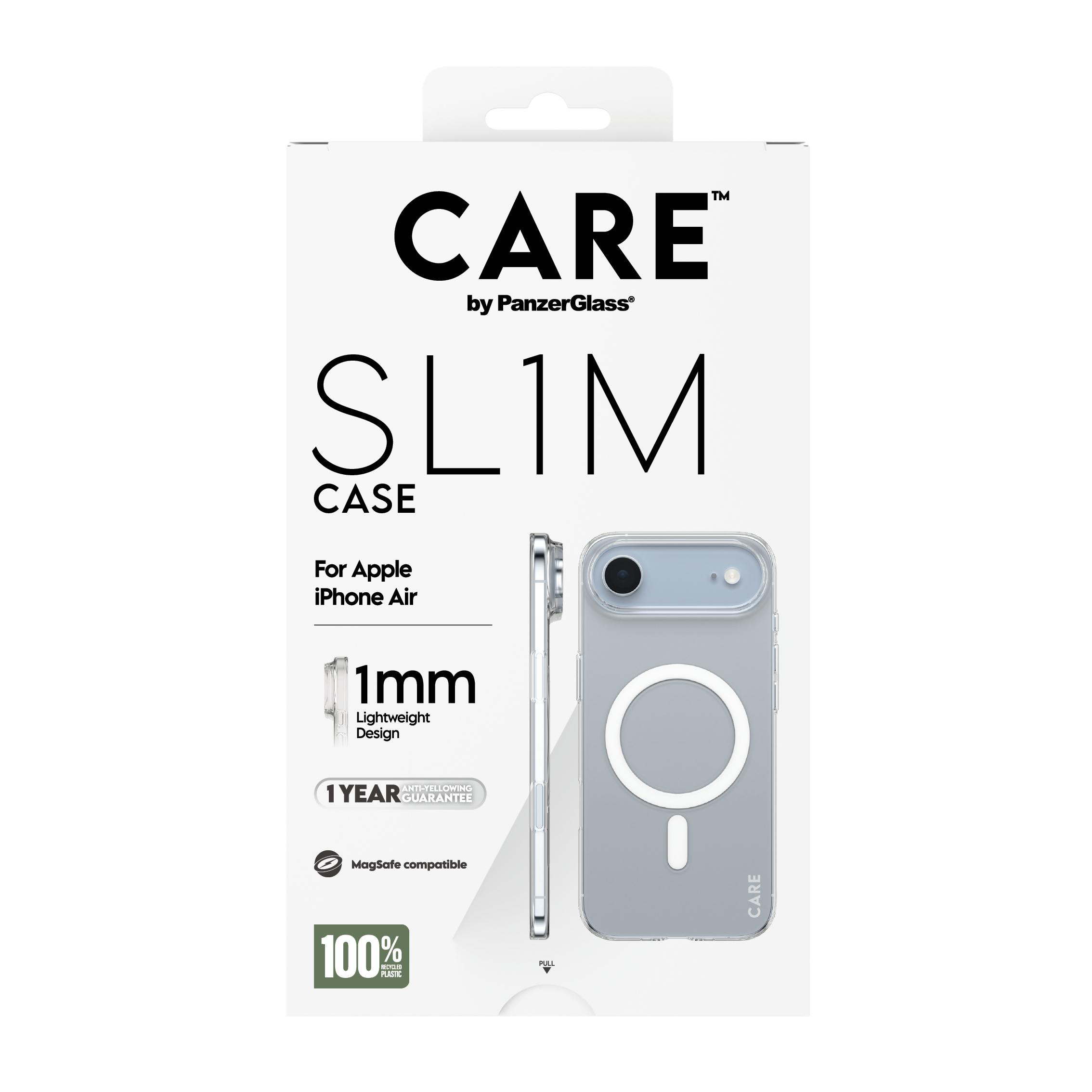 CARE by PanzerGlass SL1M iPhone Air MagSafe tok – átlátszó