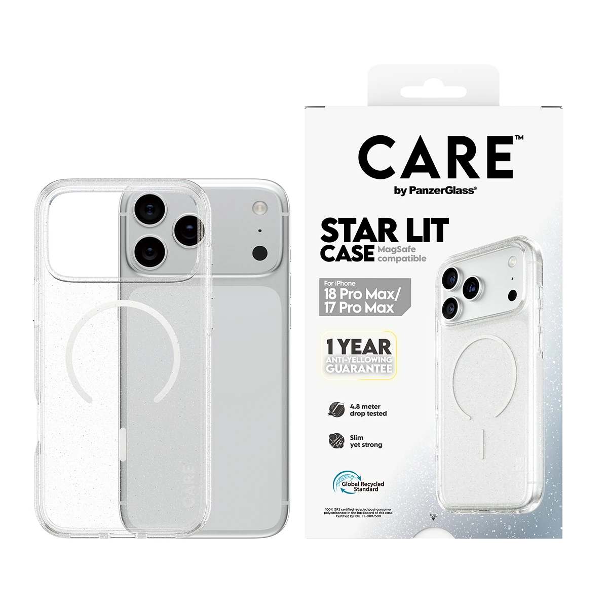 CARE by PanzerGlass Star Lit iPhone 18 Pro Max / 17 Pro Max MagSafe tok