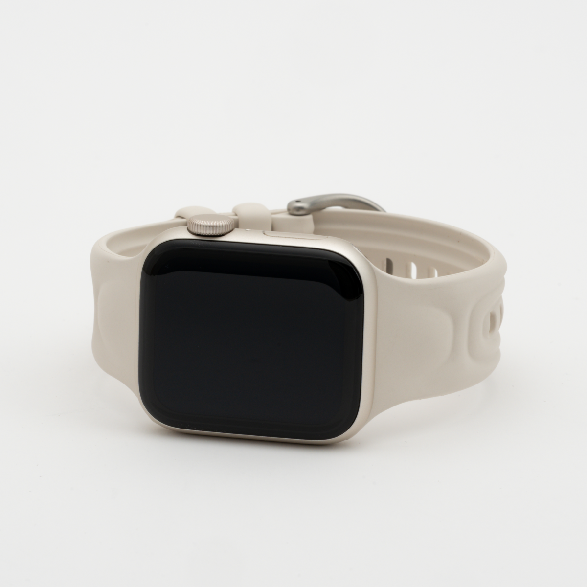 BURGA Apple Watch 38/40/41mm Cloud gumiszíj - krémszín