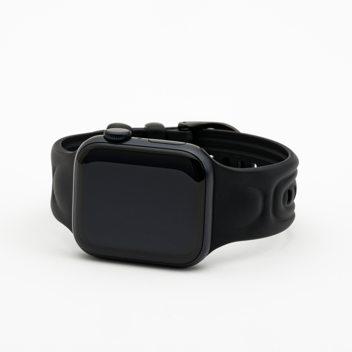 BURGA Apple Watch 44/45/46/49mm Cloud gumiszíj - fekete