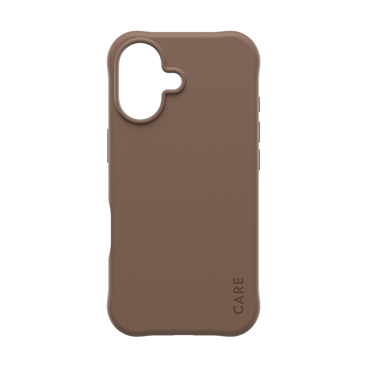 CARE by PanzerGlass Samba iPhone 17 szilikon MagSafe tok - kávé