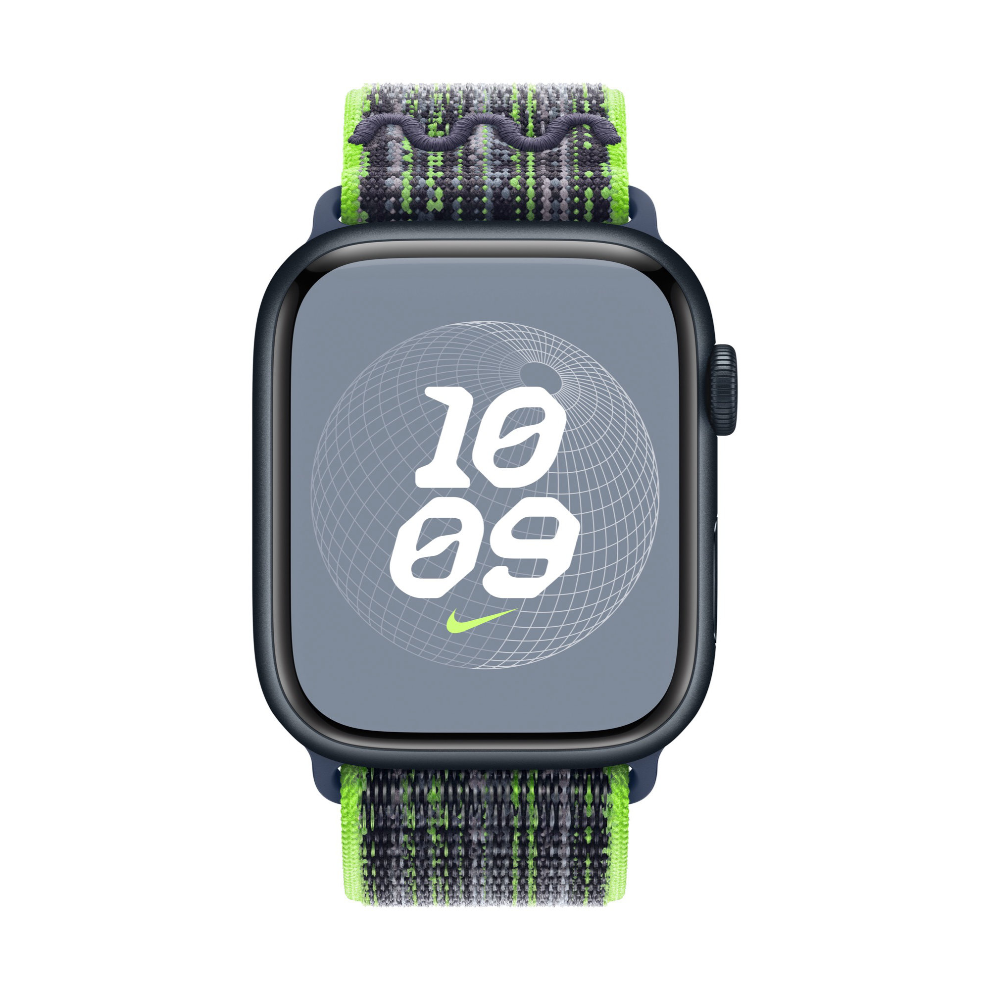 APPLE Watch 45mm-es Nike sportpánt - élénkzöld-kék