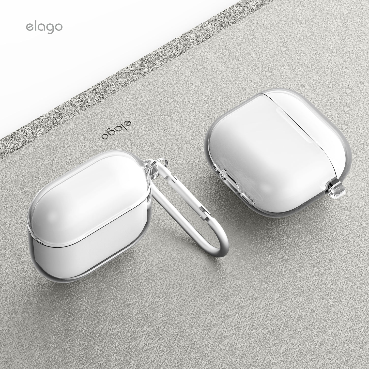 elago AirPods 4 TPU tok - átlátszó