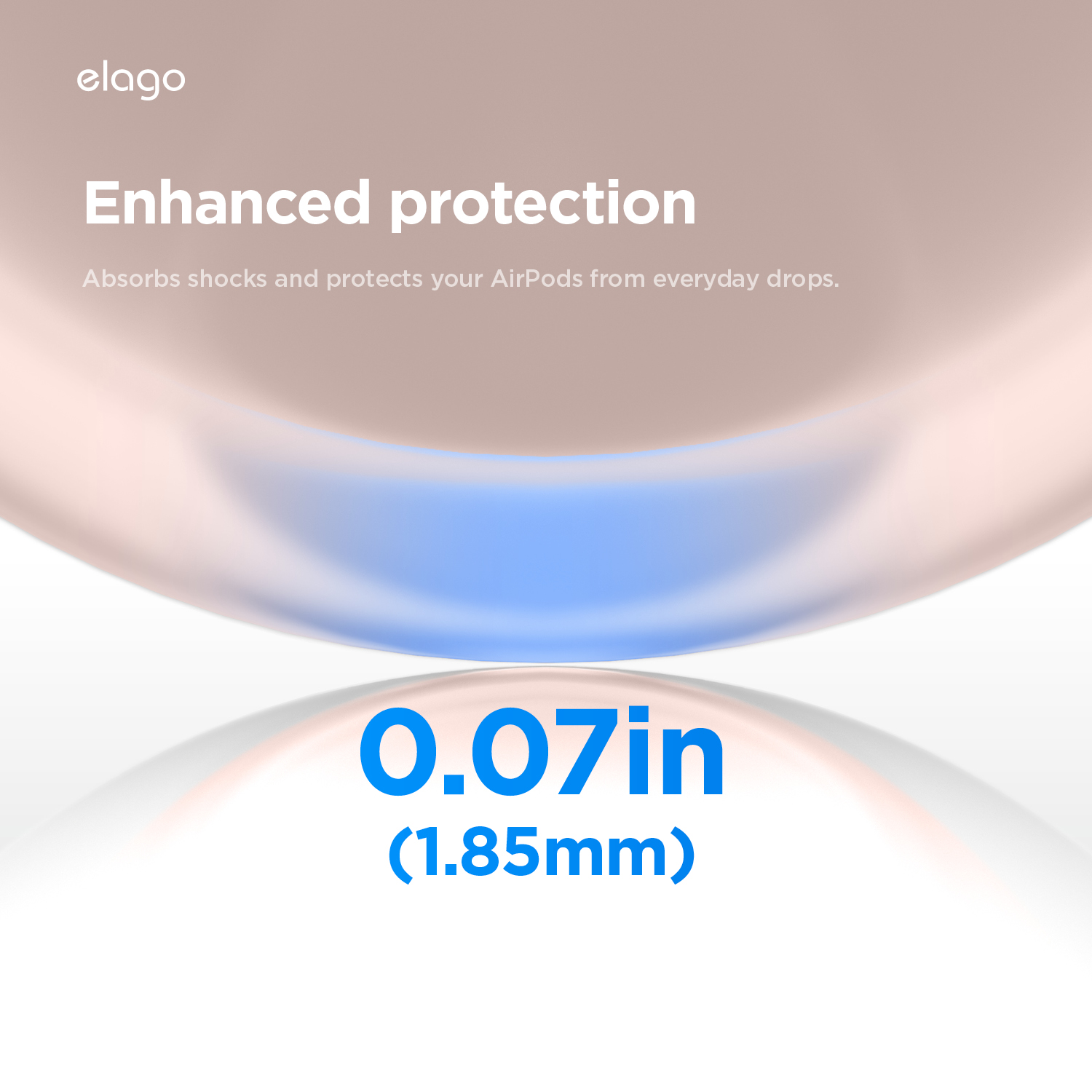 elago AirPods Pro 3 szilikon tok - rózsaszín